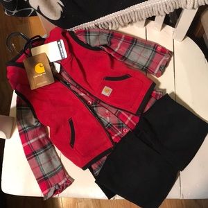 New!! Carhartt 3-piece 6 month Outfit
